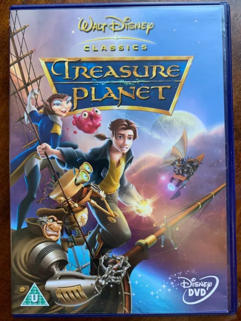 Treasure Planet DVD 2002 Classic Walt Disney 42nd Animated Family Film Movie