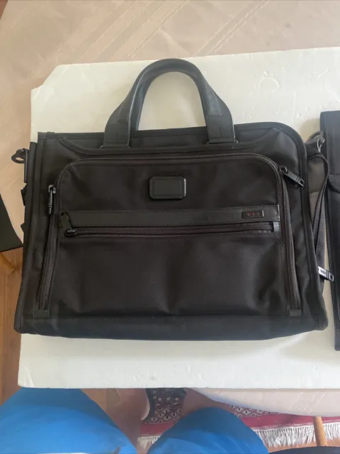 Tumi 26110D2 Alpha 2 Slim Deluxe Ballistic  Portfolio Bag, Laptop, Files Case 3