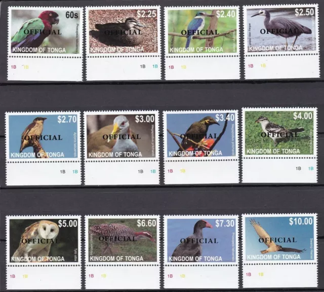 Tonga Dienst 255/278 postfr./mnh Vögel birds Michel 120 € -07615