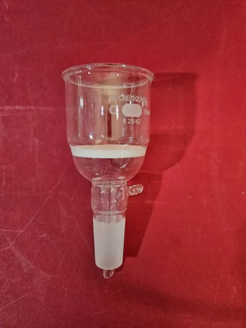 Chemglass CG-1406-21  150 ml Coarse Buchner Filter Funnel     2713A