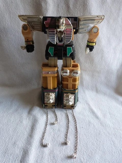 Robot Vintage Modulable Bootleg Power Rangers Zeo Zord III Megazord 1996 Bandaï