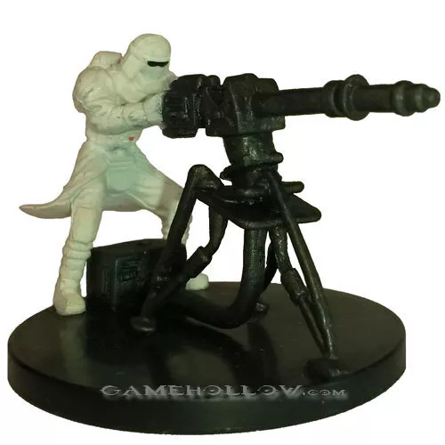 Star Wars Miniatures Battle of Hoth SNOWTROOPER WITH E-WEB BLASTER #17