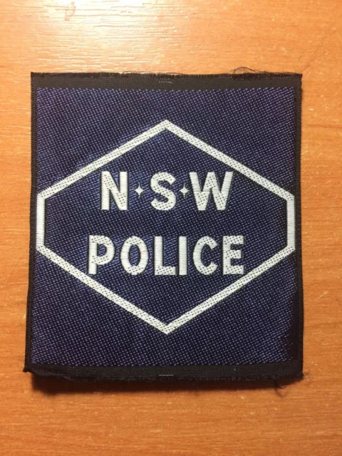 Patch Australia Police - Nsw New South Wales - Original!