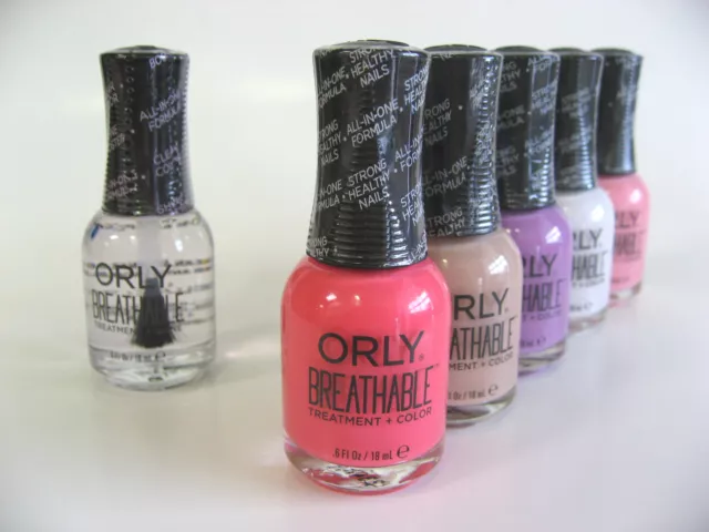 ORLY Breathable Nail Polish / Treatment + Color Nail Lacquer - Pick One Bottle