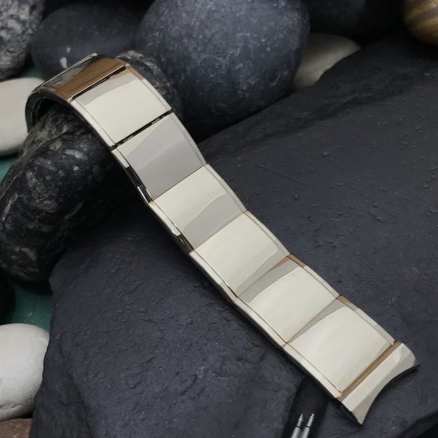 Rare 10k Gold-Filled 11/16" Flex-Let USA Premium nos Vintage Watch Band