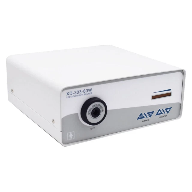 Cold Light Source 80W High-Brightness LED Surgical Medical Fiber Optic Endoscope