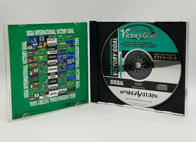 Jeu Sega Saturn - Victory Goal (Japon) - Version Japonaise - Bon état - Expédition Rapide
