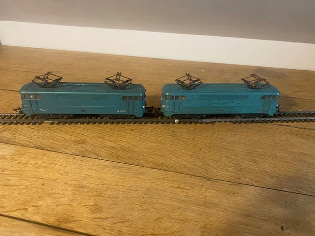 Locomotive Jouef SNCF BB 9201 Verte Ho 1/87 Vintage, Pour Pièces