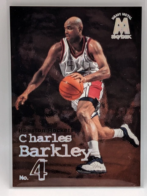 1998-99 SKYBOX MOLTEN Metal Charles Barkley Heavy Metal $5.00 