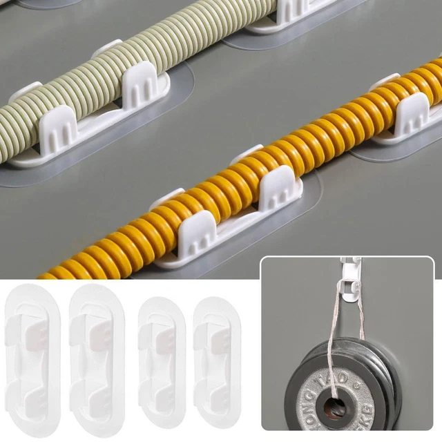 Organizzatore Per Fascette Con Cerniera - 8 Pezzi Che Si Illuminano Al Buio