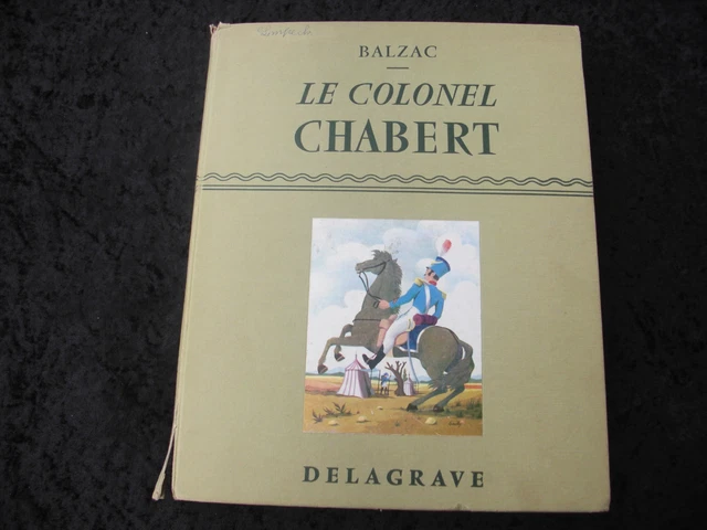 LE COLONEL CHABERT suivi de ADIEU par HONORE DE BALZAC - Lib. DELAGRAVE