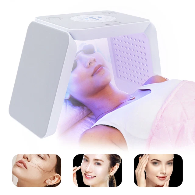 7 Colores Luz LED PDT Fotón Terapia Rejuvenecimiento de la Piel Facial Máquina de Belleza