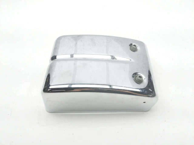 05 Harley Davidson FXDLI Dyna Low Rider Left Side Electrical Seat Cover Chrome