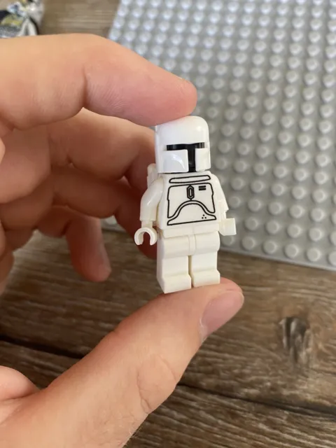 Weißer Boba Fett Star Wars Minifigur Mit Lego