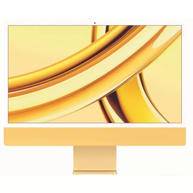 Ordinateur Apple IMAC 24' M3 16Go 256Go CPU8 GPU10 Jaune