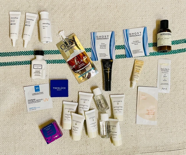 Paquete de cuidado de la piel de belleza natural