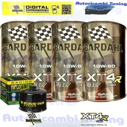 Kit De Mantenimiento Aceite Bardahl XT4R 10W60 + Filtro para BMW R1200 RT LC K52