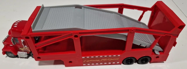 DISNEY PIXAR CARS Mack Open Hauler, Rust-eze Truck Trailer Plastic £15. ...