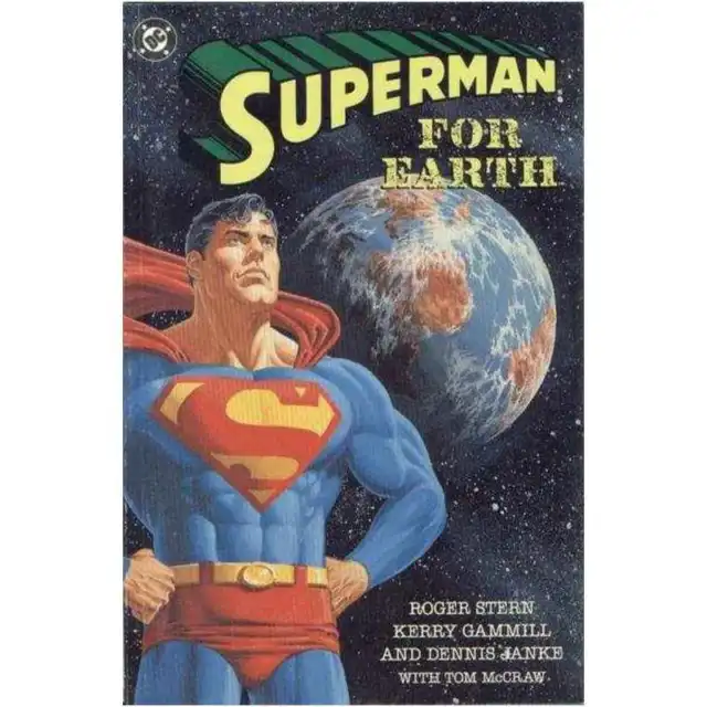 Superman For Earth #1 in Near Mint minus condition. DC comics [c: