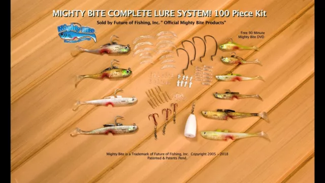 MIGHTY BITE SPECIAL Edition Kit Fishing Lure System Kit As Seen on TV New  Sealed $27.00 - PicClick