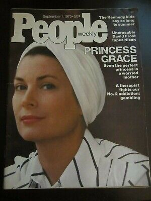 People Magazine September 1975 Princess Grace Kelly Monaco No Label  P