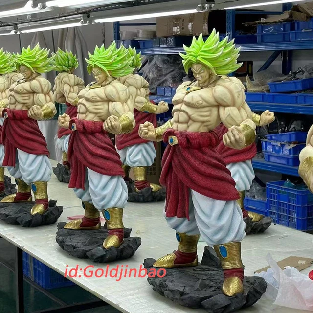 Dragonball AF 14 SSJ5 Broly Resin - LED lighted Base and interchangeable  hand