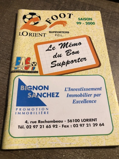 Actualité - Le carnet du supporter 2017 - club Football Thouarcé Futsal