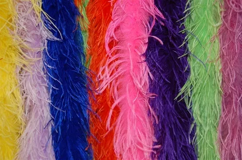 3 OSTRICH Feather BOAS 2 Ply MANY COLORS 72" Costumes/Hats/Craft/Bridal/Party