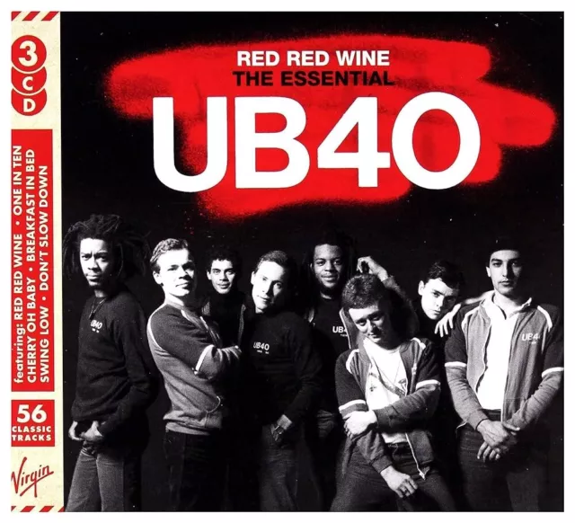 Ub40 (3 Cd) Red Red Wine : The Essential ~ Reggae~Greatest Hits~Best Of *New*