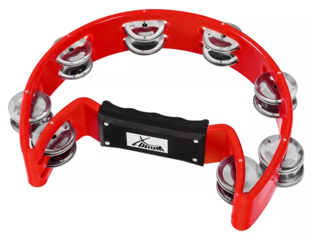 32 Schellen Hand Tambourin Schellenring Schellenkranz Schellentrommel Percussion