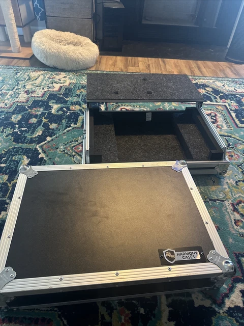 Harmony DJ HCNVLT Flight Glide Laptop Stand Road DJ Custom Case fits Numark NV