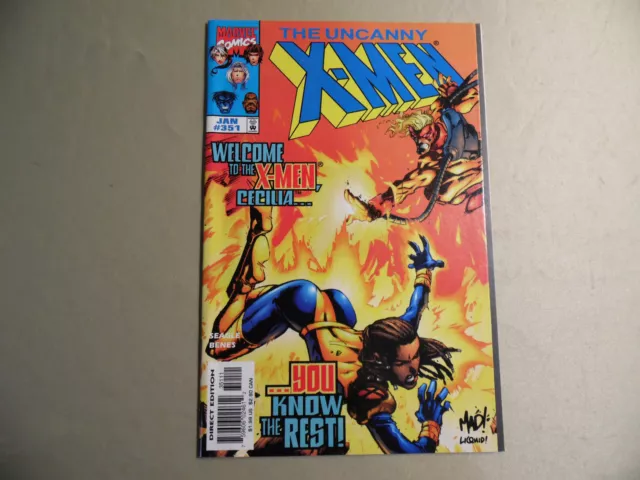The Uncanny X-Men #351 (Marvel 1998) Free Domestic Shipping