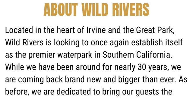 4 Wild Rivers Waterpark Tickets for Irvine, CA One Day. LAST DAY October 8, 2023
