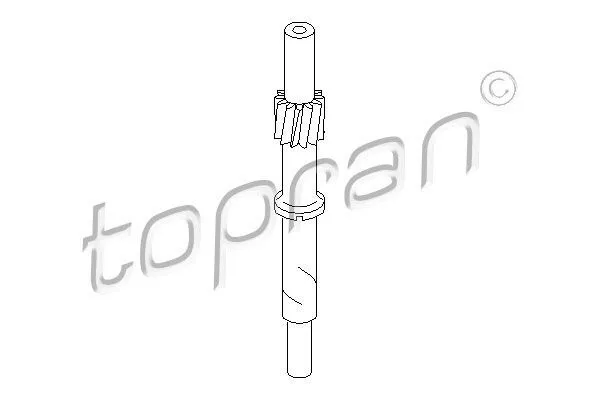 Albero tachimetro Topran per VW Lupo 6X1 98-05 107401