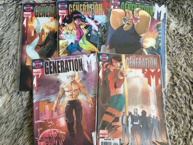 Marvel Generation M 2006 Complete Limited Series 1 2 3 4 5