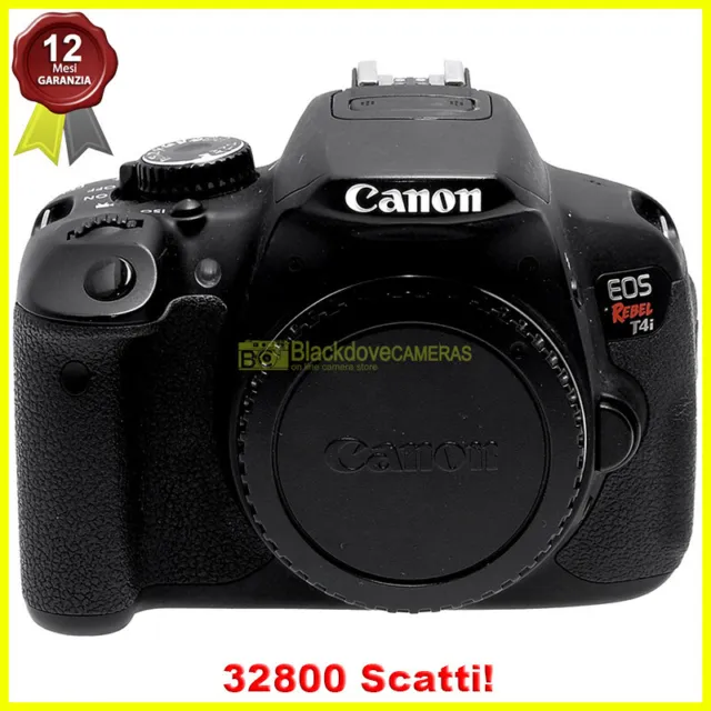 Canon EOS Rebel T4i 650D Noir Body Voiture Photo Reflex 18Mp Appareil Photo