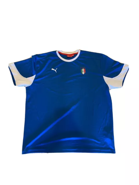 Maglia Shirt Figc Italia Puma Calcio Football Nazionale Italiana