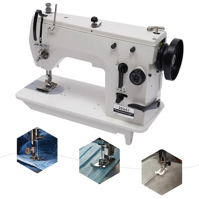 SEWING MACHINE 20U43 Industrial Zigzag Sewing Machine Dressmaker For