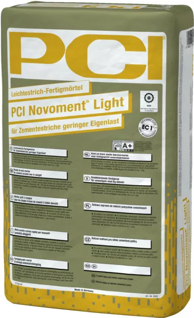 PCI Novoment® Light 15 kg Leichtestrich-Fertigmörtel für Zement-Schnell-Estrich