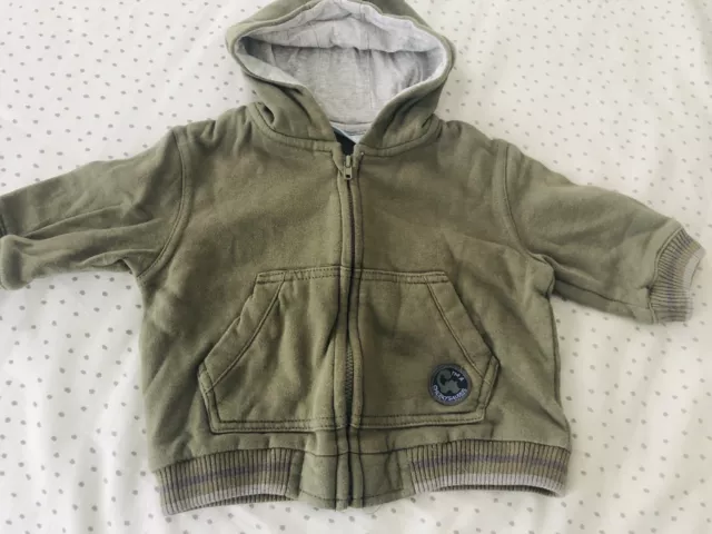 Baby boy Cherokee zip-up hoodie age 3-6 months
