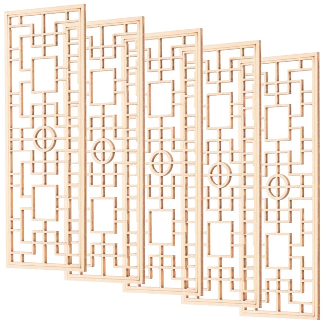 5 Pcs Puppenhausfenster Puppenhaus-Bildschirm Kinder Spielset Modell