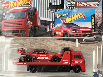 hot wheels team transport nissan skyline van