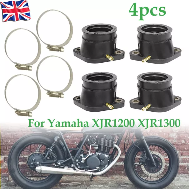 For Yamaha XJR1200/XJR1300 FULL POWER UPGRADE Carb to Cylinder Head Inlet Rubber