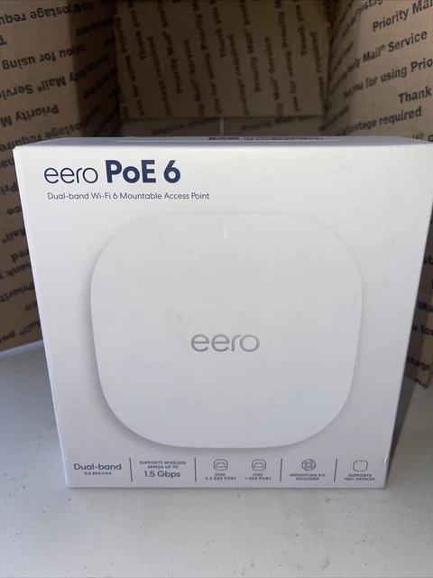 Amazon Eero PoE 6 Wall Mountable Wi-Fi Access Point T010001
