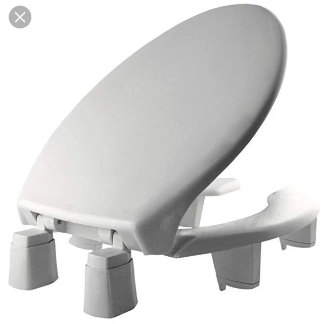 Raised Toilet Seat “Elongated”
