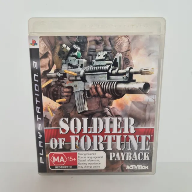 Soldier of Fortune Payback Complete PS3 Sony PlayStation 3