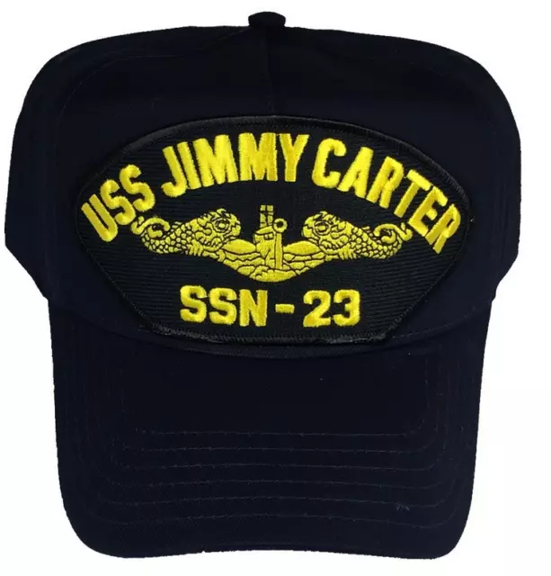 Uss Jimmy Carter Ssn-23 Hat Cap Usn Navy Submarine Seawolf Class Sub