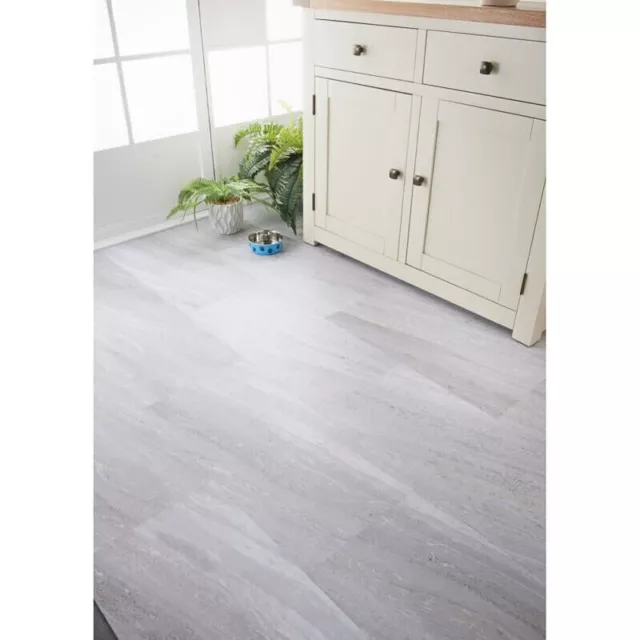 6 un. azulejos de vinilo efecto mármol blanco ideales para baños y cocinas - 60 x 30 cm