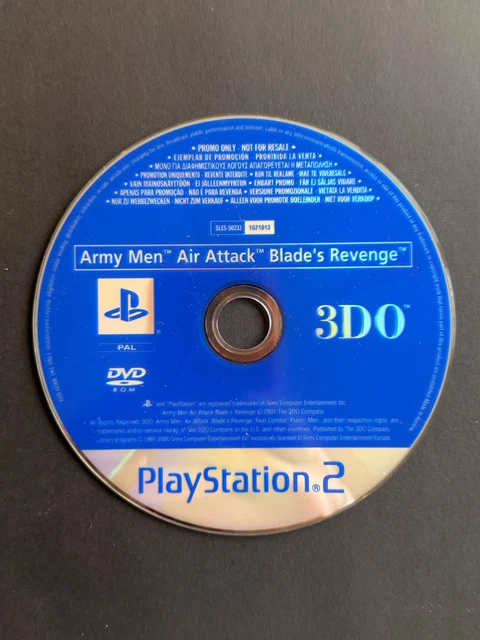 Jeu PS2 Blade II - Promo Presse Française - RARE - Boîtier Rayé, CD Impeccable