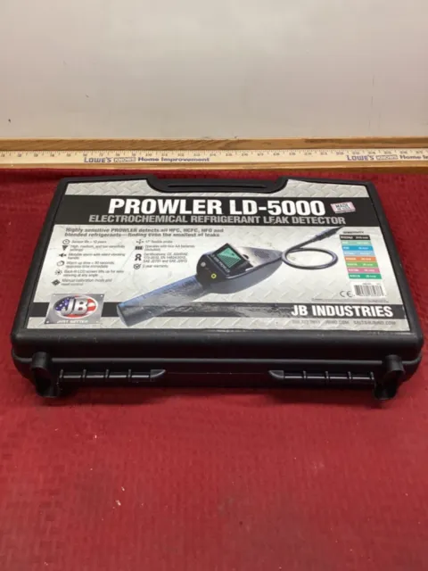 Jb Industries Prowler Ld-5000 Refrigerant Freon Gas Hvac Hrac Ac Leak Detector